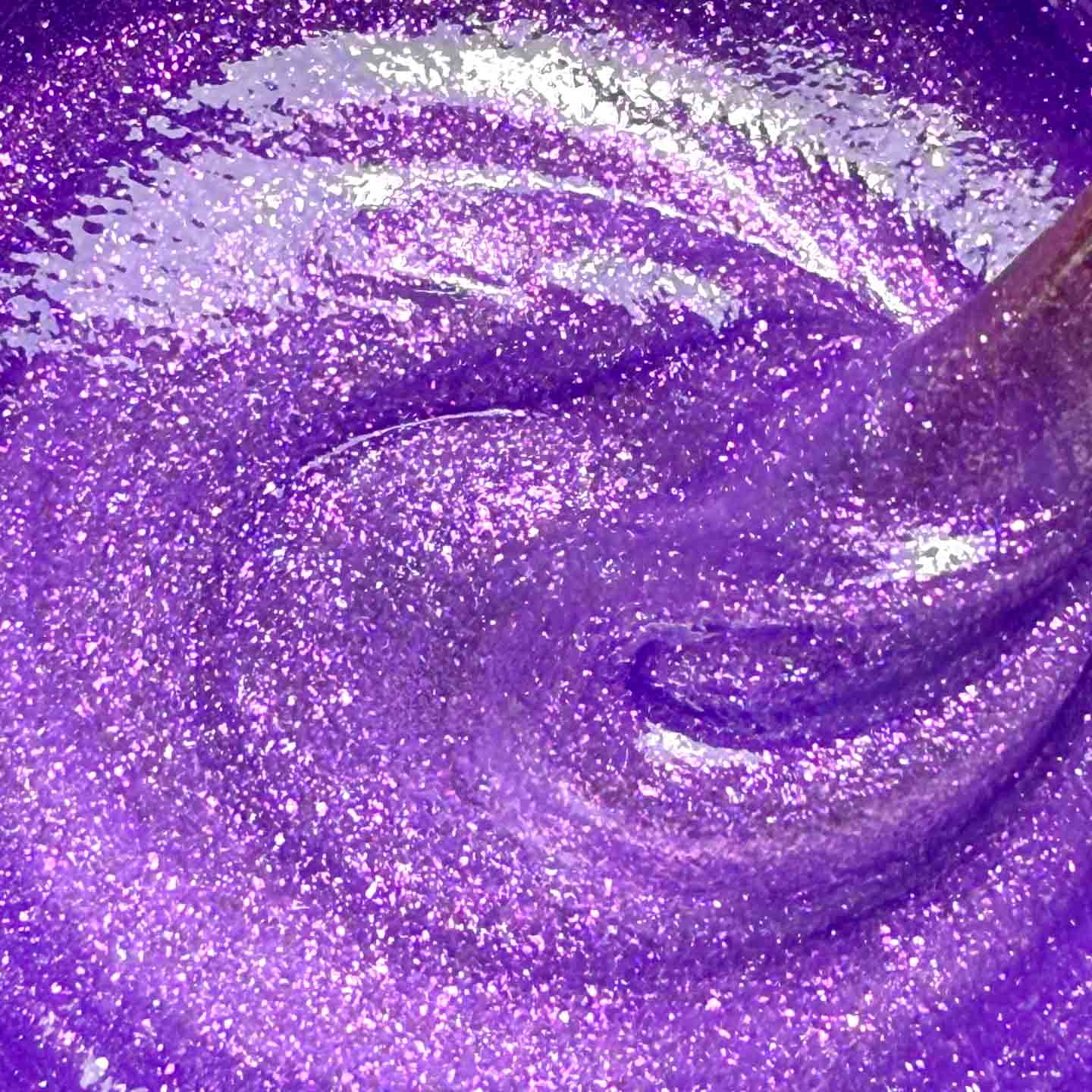 Swatch gel Gelaxyo Heaven 4 mov sclipitor