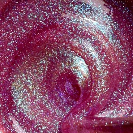 Swatch gel Gelaxyo Heaven 5 magenta sclipitor
