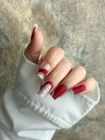 Curs intretinere unghii master refill french cu accent rosu