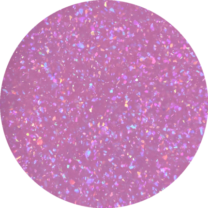 Polygel Sueño 06 Pink Shimmer roz cu shimmer, swatch nuanță