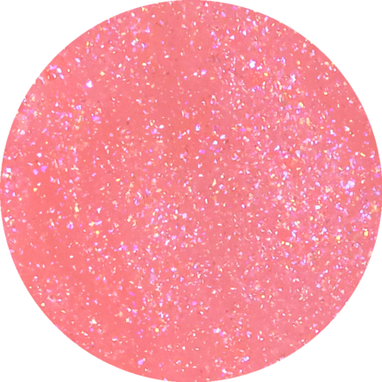 Polygel Sueño 08 Coral Kiss roz coral intens, swatch nuanță